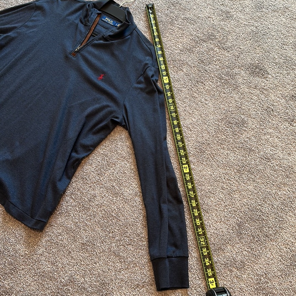 Polo Ralph Lauren Quarter Zip. Men’s Large - Picture 6 of 6